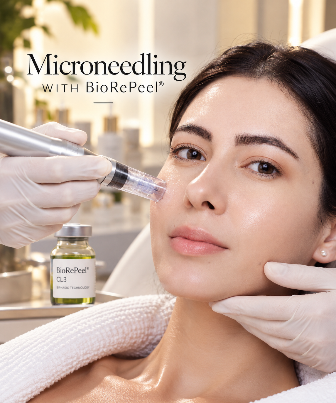 Microneedling with BioRePeel® / PRX-T33